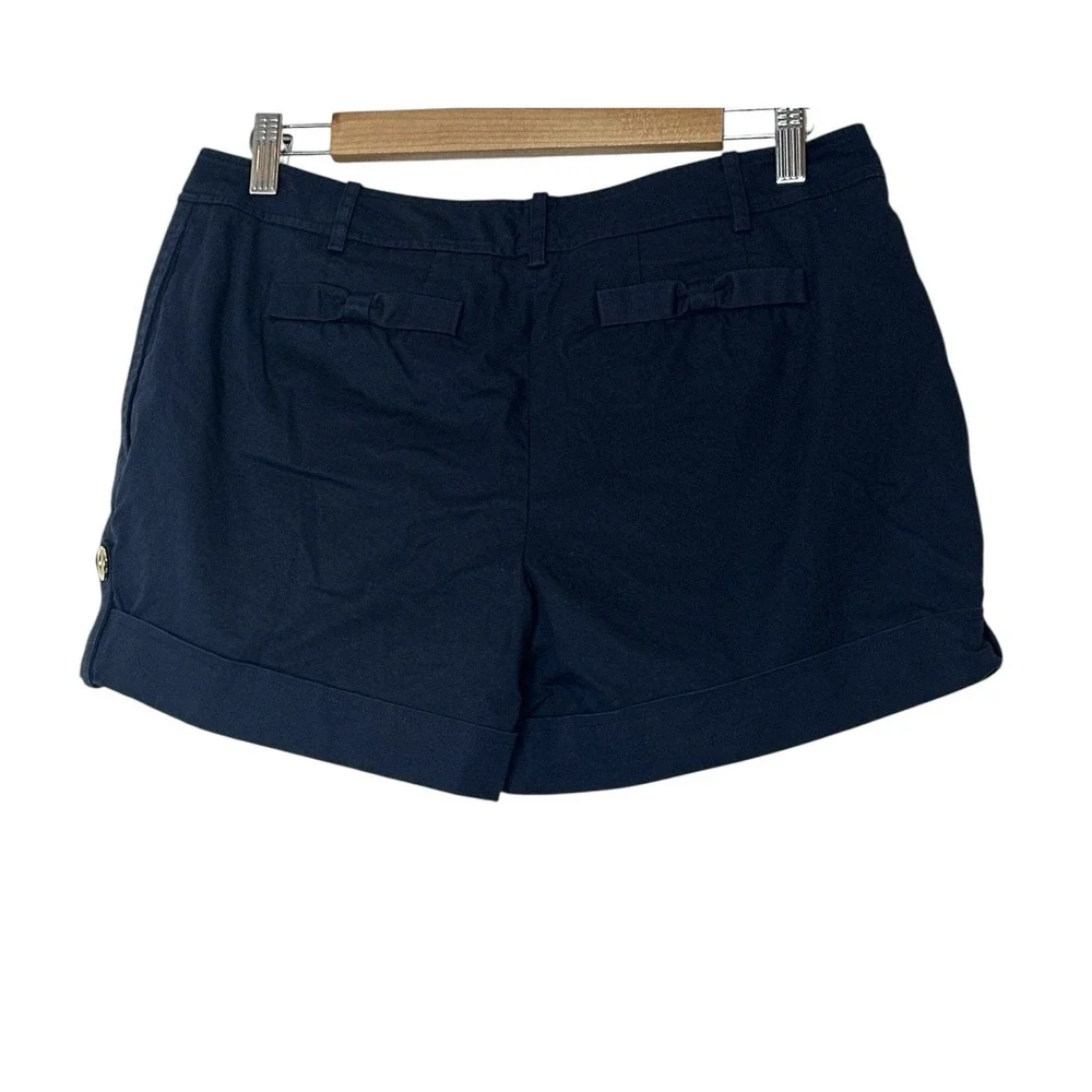 Kate Spade Shorts‎ Women's Size 4 Navy Blue Pockets Lined Stretch Marine Beach